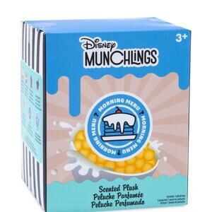 Disney Parks Munchlings Morning Menu Plush Blind Boxes- Sealed In Box